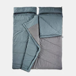 Quechua CAMPING SLEEPING BAG - ARPENAZ 0° COTTON DOUBLE 12 Quechua CAMPING SLEEPING BAG - ARPENAZ 0° COTTON DOUBLE -Outdoor Camping Store k1b90e7e14b1debc501c7249be82a5257