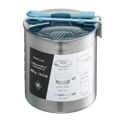 Stainless Steel 2 Person Cooking Set 1.6L 33 Stainless Steel 2 Person Cooking Set 1.6L -Outdoor Camping Store k1e4b7576c5d355d320828b3827621564