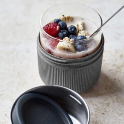 Black+Blum Glass Lunch Bowl 450ml Slate 8 Black+Blum Glass Lunch Bowl 450ml Slate -Outdoor Camping Store k456140d8a6e71764f00b5c6cd0be2aa4