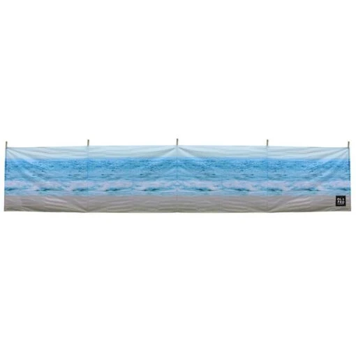 OLPRO The Beach 5 Pole Wooden Windbreak