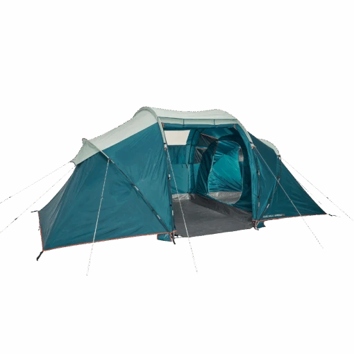Quechua 4 Man Tent With Poles - Arpenaz 4.2