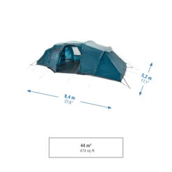 Quechua 8 Man Tent With Poles - Arpenaz 8.4 24 Quechua 8 Man Tent With Poles - Arpenaz 8.4 -Outdoor Camping Store k7634e16d0c677f1dec036592c62cec70
