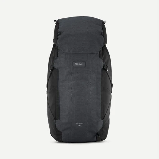 MEN’S TRAVEL TREKKING BACKPACK TRAVEL 900 50+6 L WITH SUITCASE OPENING