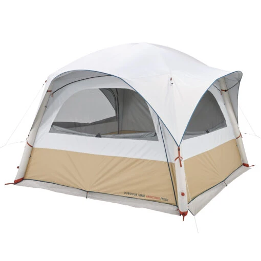Quechua 8 Man Inflatable Camping Living Area - Base Air Seconds Fresh