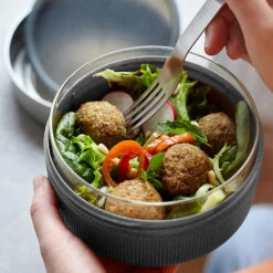 Black+Blum Glass Lunch Bowl 750ml Slate 8 Black+Blum Glass Lunch Bowl 750ml Slate -Outdoor Camping Store ka30c0fb816a5750177f277e6ddf4ef37