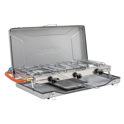 Campingaz Camping Chef Folding CV Cooking Stove With Grill