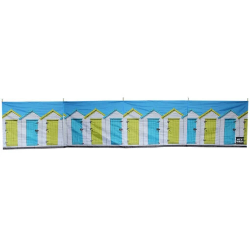 OLPRO The Beach Hut 5 Pole Wooden Windbreak