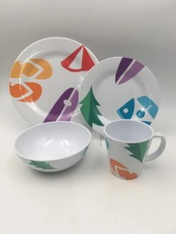 OLPRO Spring Bay Melamine Set (8 Piece) 11 OLPRO Spring Bay Melamine Set (8 Piece) -Outdoor Camping Store kcc00a7102b36445fc7be9cbd3c7cc0a6