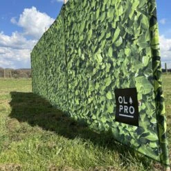 OLPRO Laurel Hedge 5 Pole Wooden Windbreak 11 OLPRO Laurel Hedge 5 Pole Wooden Windbreak -Outdoor Camping Store ke04182e96d873677ecfe8aefcd4e32f3