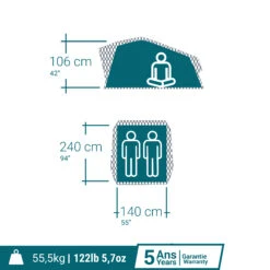 Quechua Roof Tent MH500 Fresh & Black 2P 17 Quechua Roof Tent MH500 Fresh & Black 2P -Outdoor Camping Store ke90fc7ebad508388361432c5420b6254